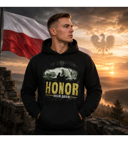 BLUZA Z KAPTUREM HONOR WP